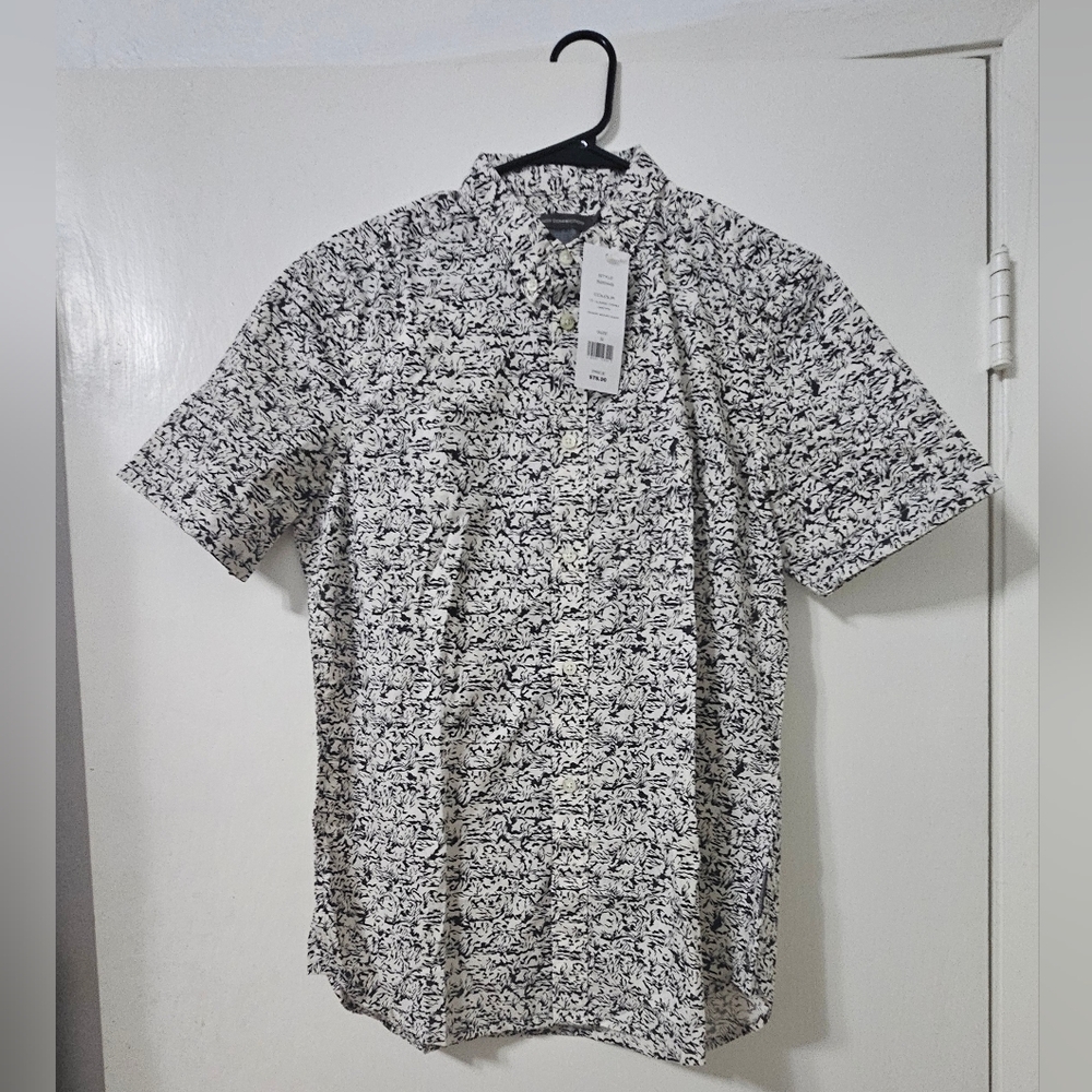 NWT French Connection Monochrome Casual Shirt